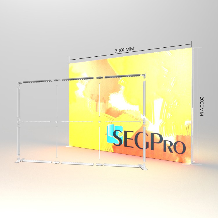 SEGPRO Plastic Stand 2850mm*2000/3000mm