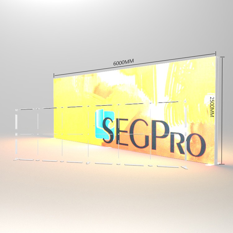 SEGPRO Plastic Stand 6000mm*2500mm